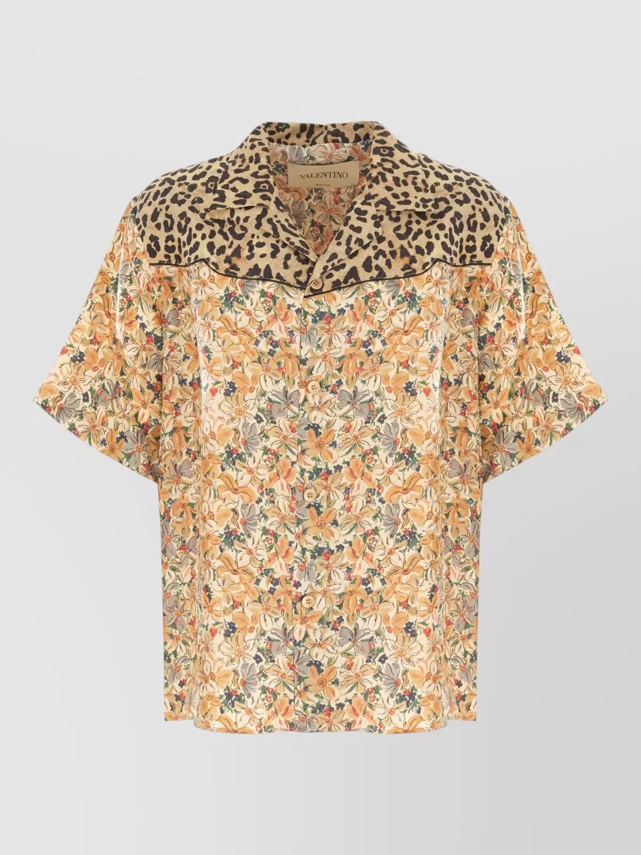Valentino Garavani silk printed shirt