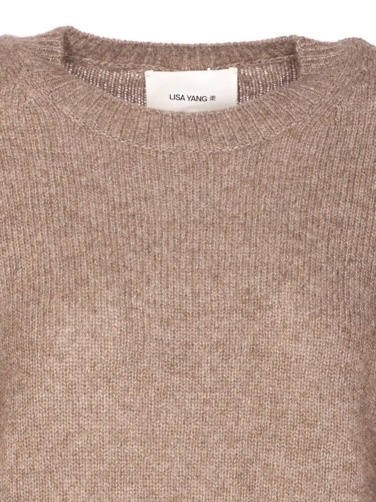 Lisa Yang Soft Knit Crewneck Long Sleeve Sweater