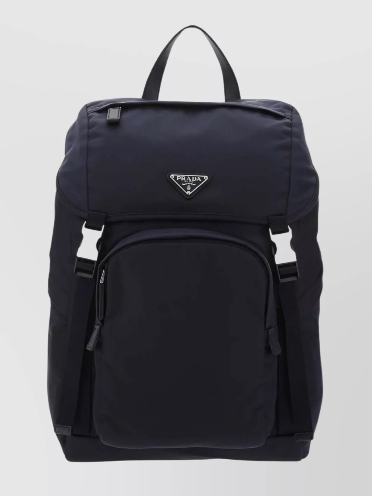 Shop Prada Backpack Nylon Adjustable Straps