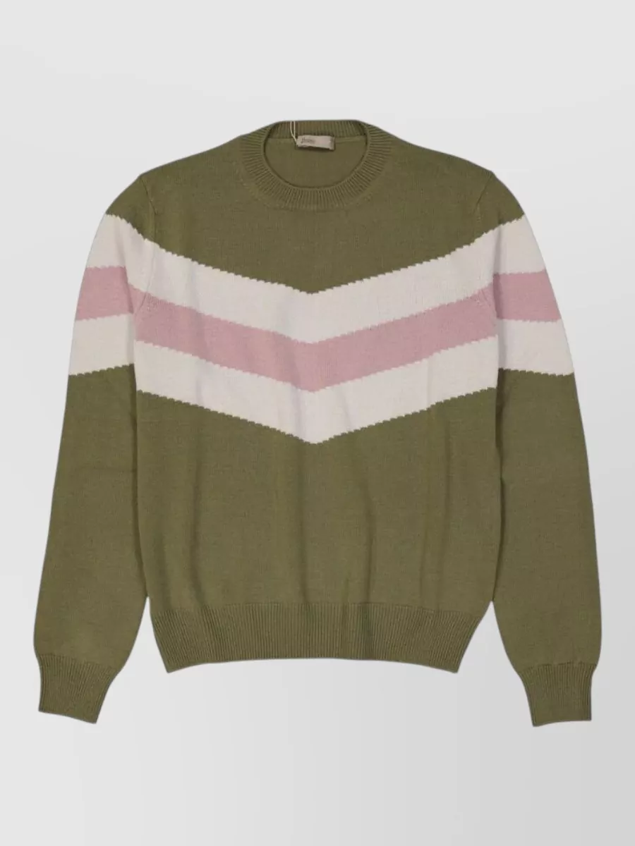 Herno wool bicolor jumper