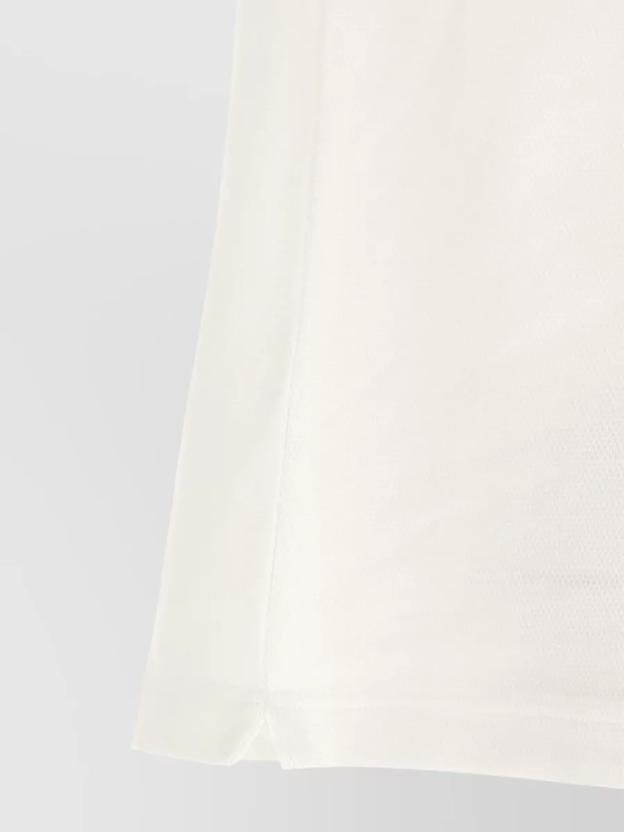 Casablanca Organic Cotton Piqué Laurel Short-Sleeve Polo Shirt
