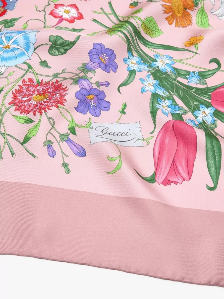 Gucci Silk Twill Scarf