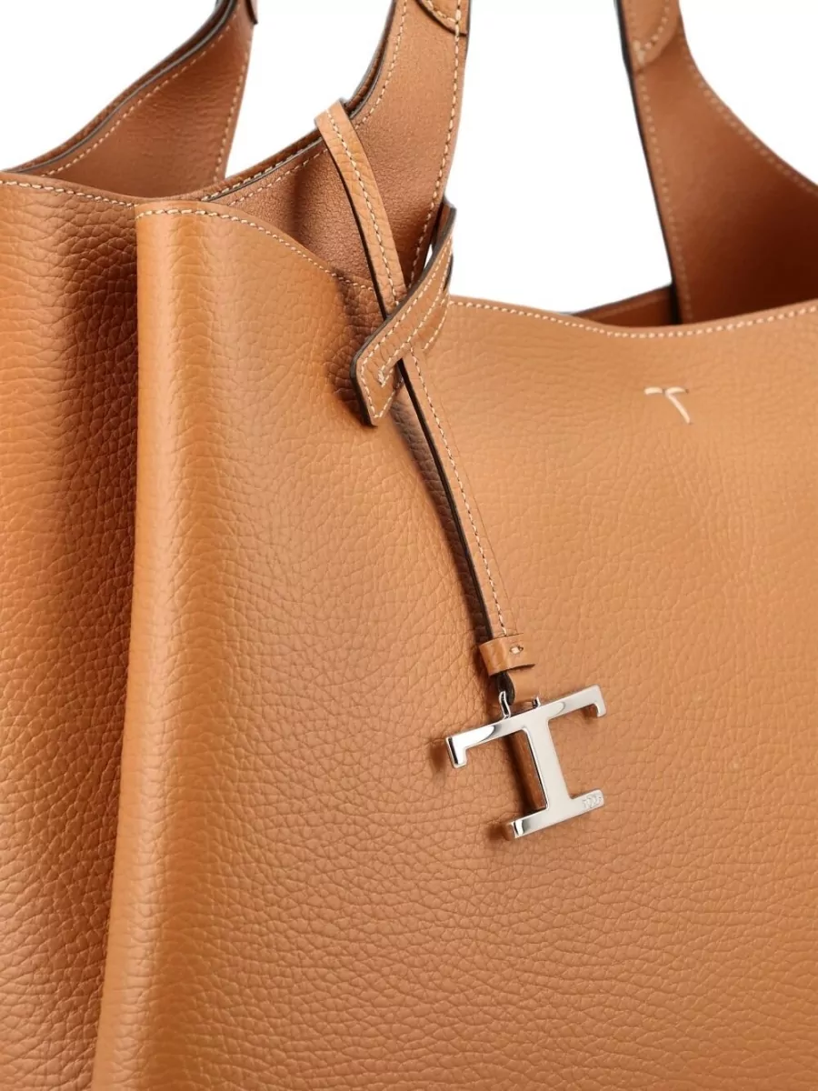 Tod's T Timeless Medium Leather Shoulder Bag