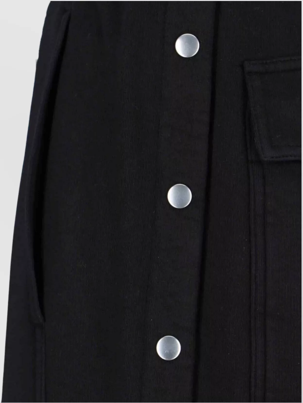 Rick Owens Drkshdw Straight Trousers With Drawstring Waist And Flap Pocket