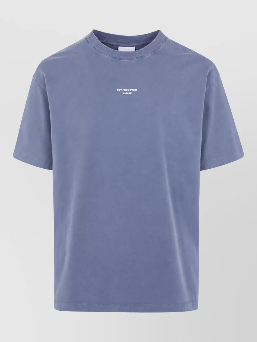 Drôle De Monsieur cotton t-shirt