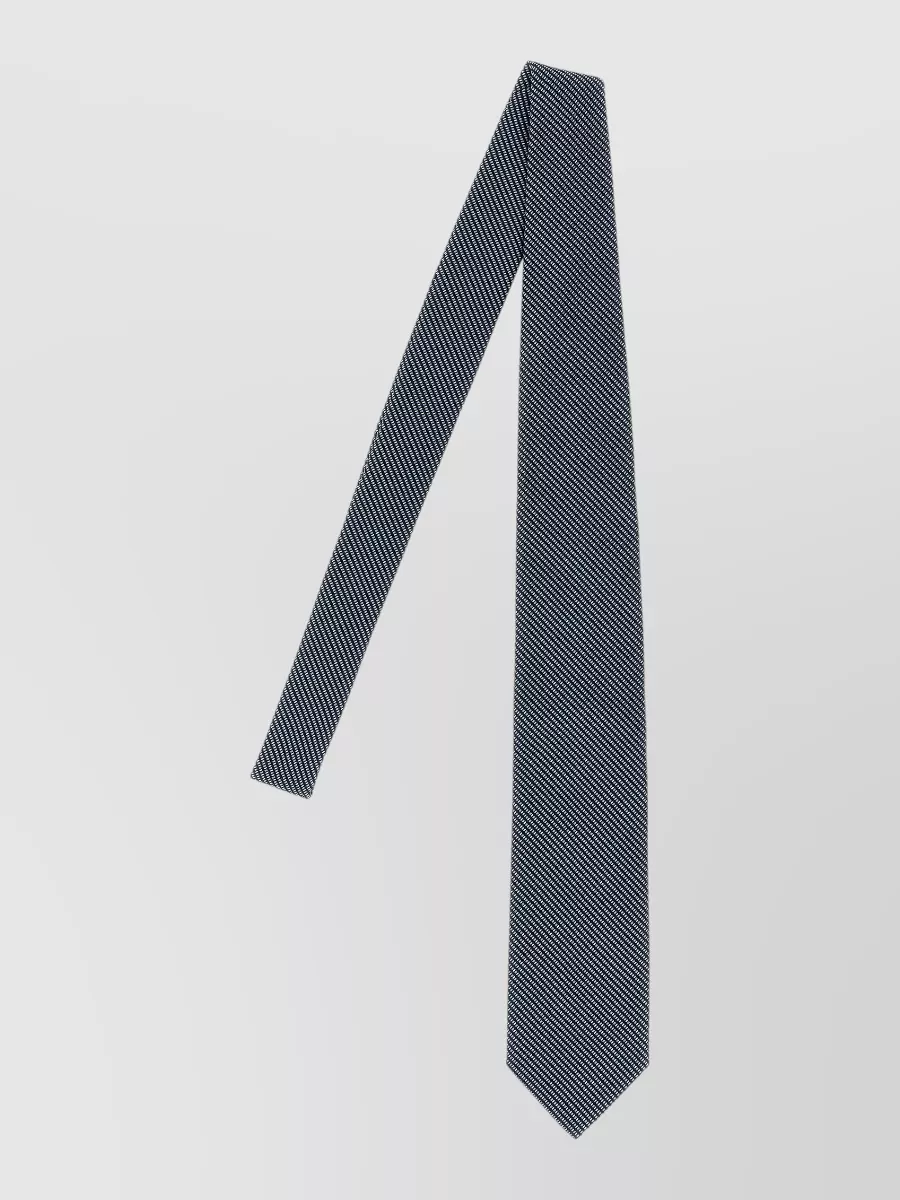 Brioni silk jacquard tie