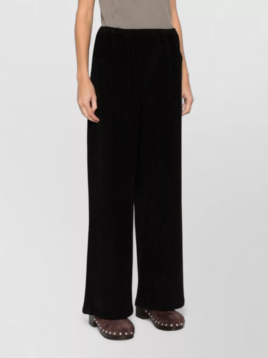 Apuntob Corduroy Wide-Leg Trousers
