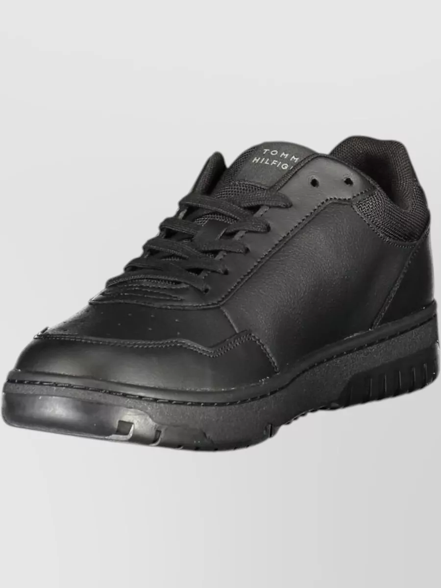 Tommy Hilfiger Leather Lace-Up Sneakers