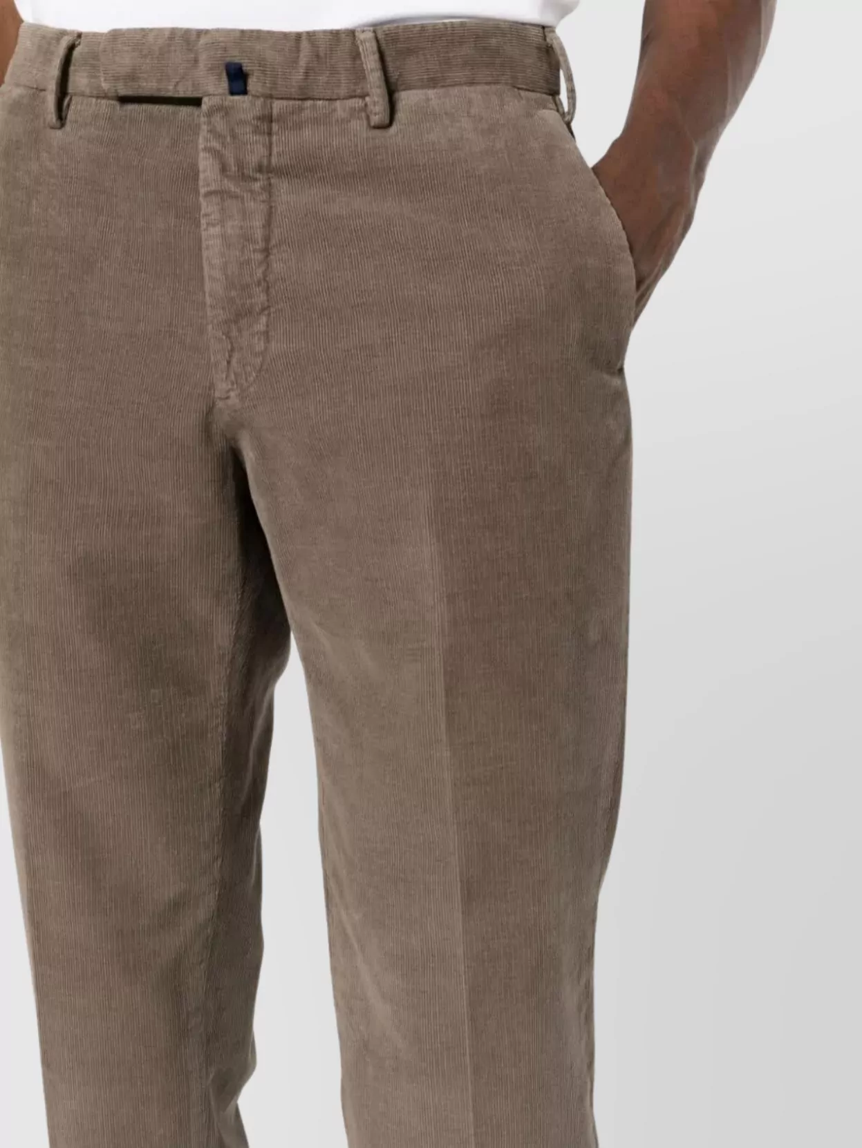Incotex Corduroy Straight Leg Trousers
