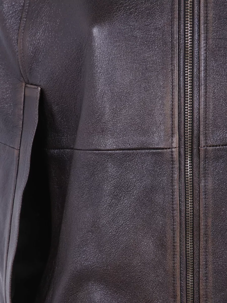 7 For All Mankind Leather Cape