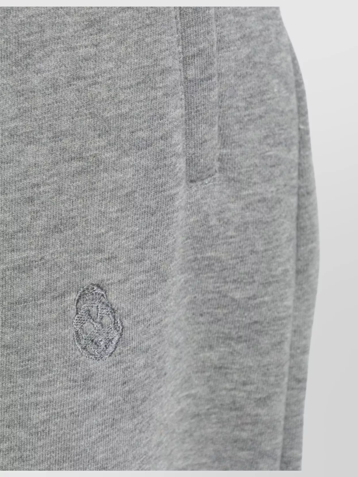 Alexander McQueen Logo cotton sweatpants with elasticated