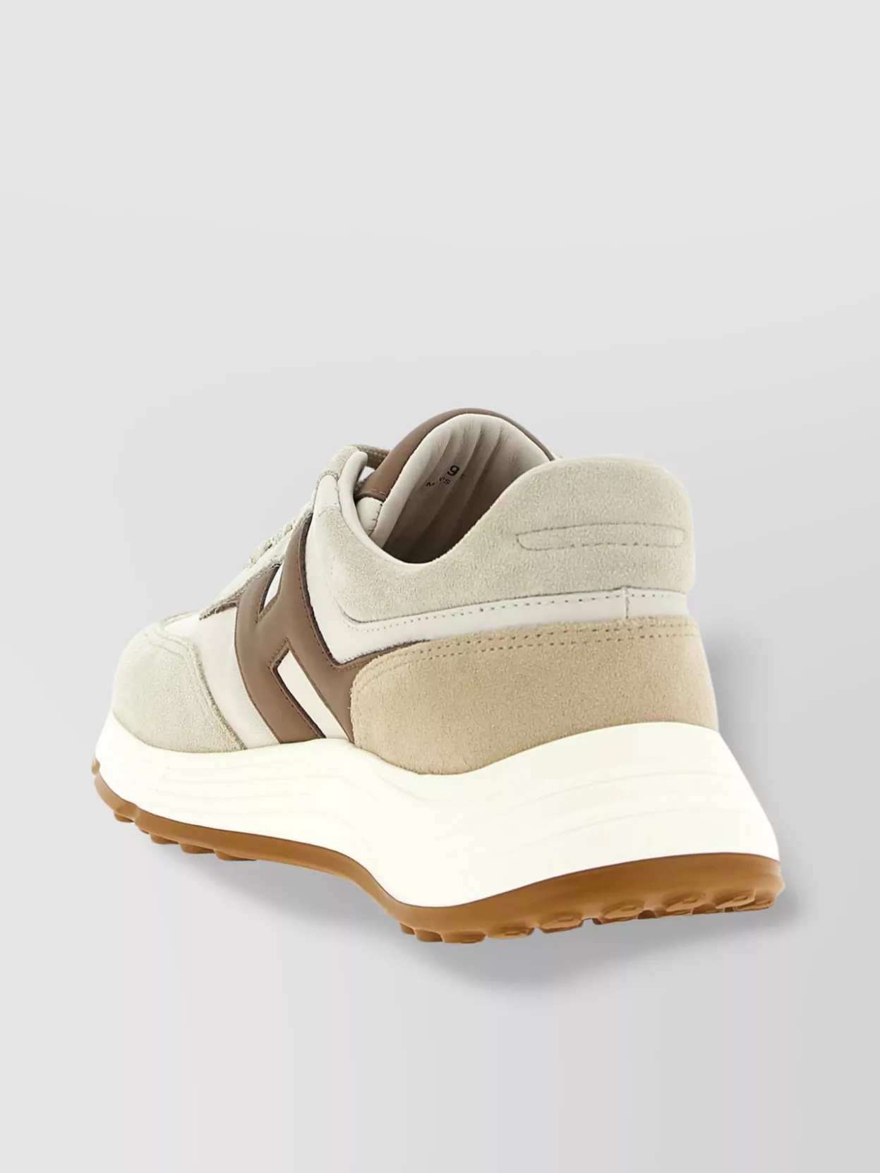 Hogan Lightweight Sneakers With Cushioned Collar And Suede Panels