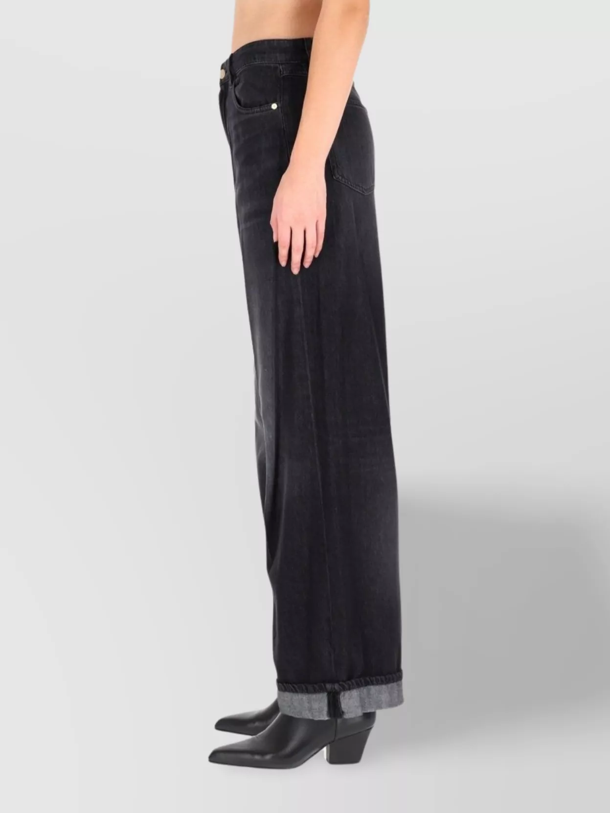 S Max Mara Wide Leg Trousers Five Pocket Style