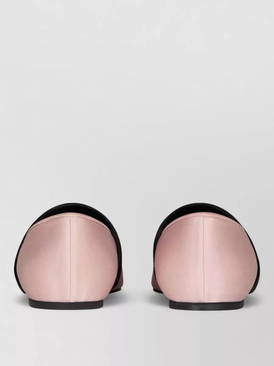Givenchy Leather Square Ballerina Flats