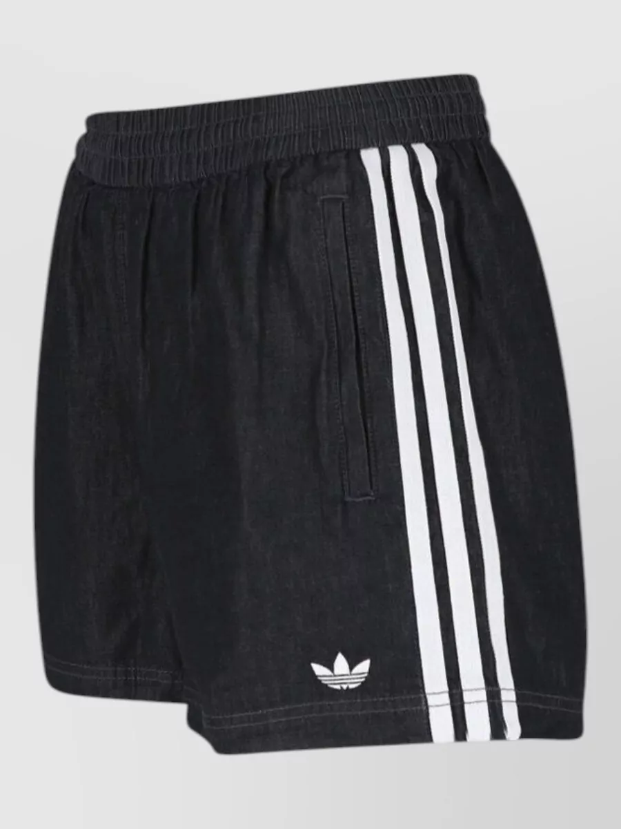 Adidas Cotton Straight Knee-Length Shorts