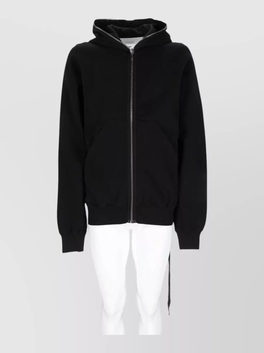 Rick Owens Drkshdw cotton zip-up hooded jacket