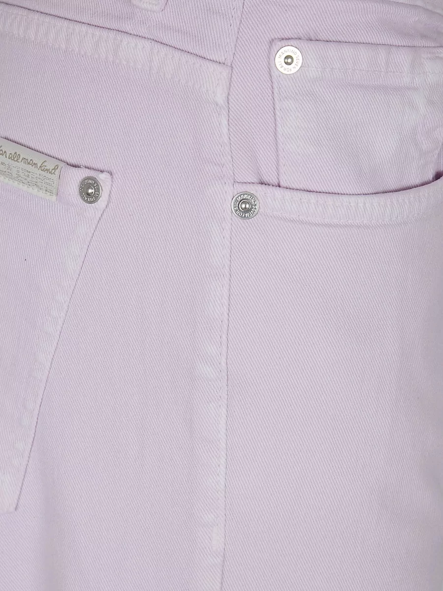 7 For All Mankind Mid-Rise Straight-Leg Ankle Jeans