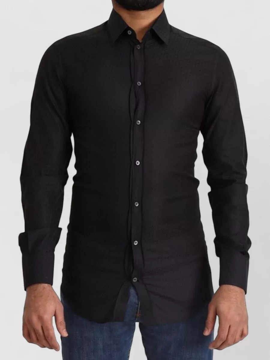Dolce&Gabbana Cotton slim-fit dress shirt