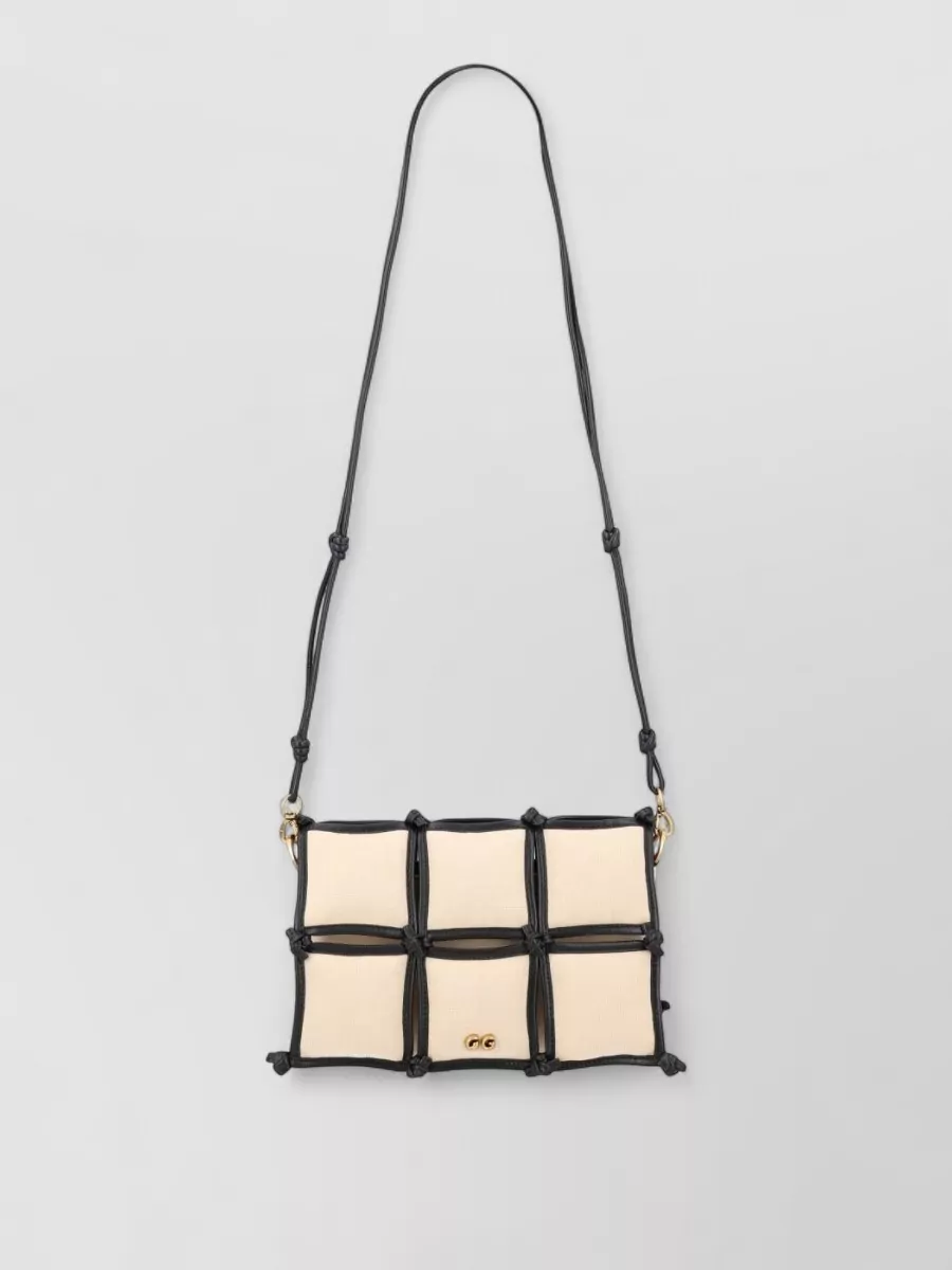 Cult Gaia cotton shoulder bag