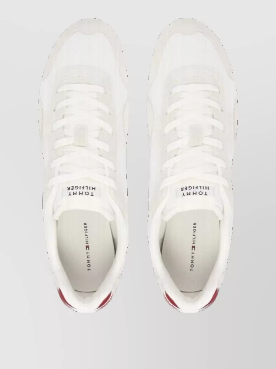 Tommy Hilfiger Recycled Polyester Low-Top Sneakers
