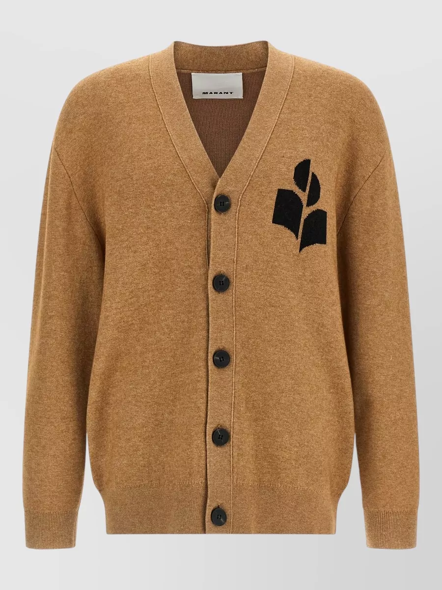 Isabel Marant curtis v-neck long-sleeve cardigan