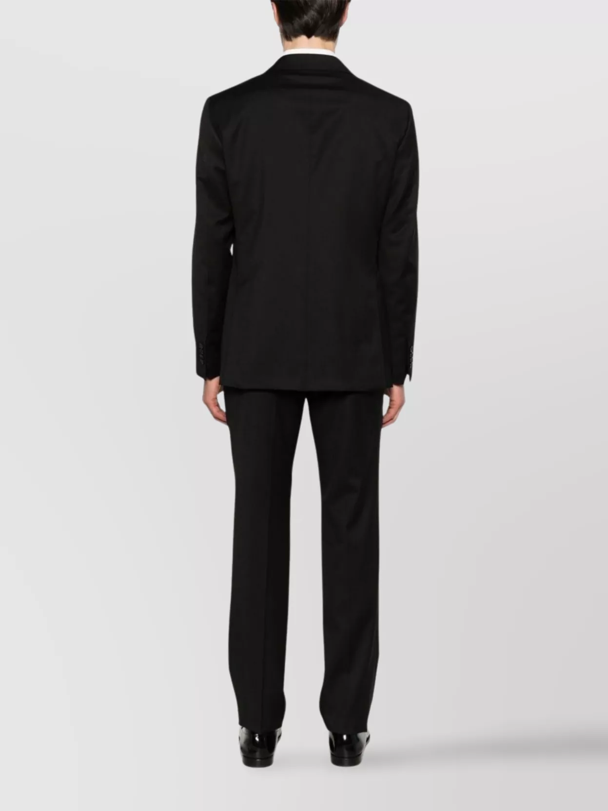 Tagliatore Napoli Wool Suit With English Rear Vents