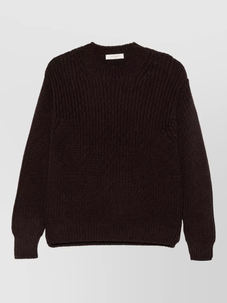 Zanone chunky-knit wool crew-neck sweater