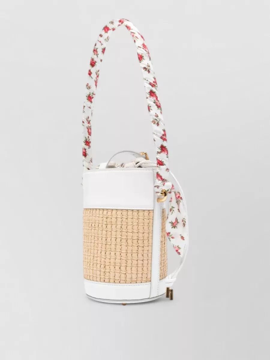 Dolce&Gabbana Capri Raffia Bucket Bag