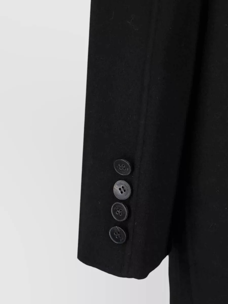 The Frankie Shop Wool Single Breasted Coat