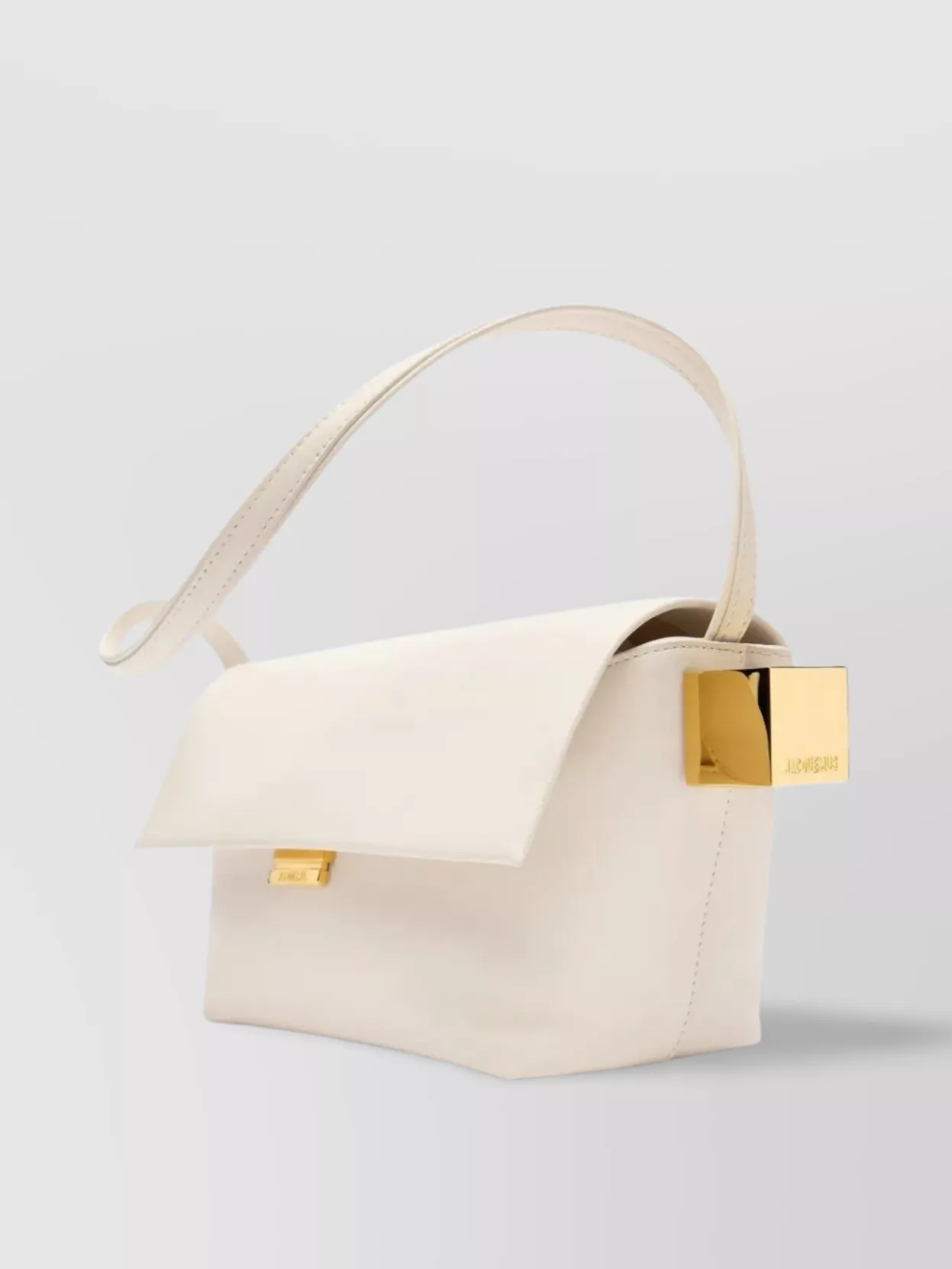 Jacquemus Square Lambskin Top Handle Bag