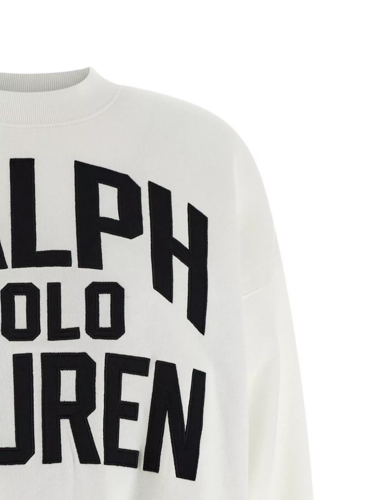 Polo Ralph Lauren Crew Neck Sweatshirt With Logo And Ribbed Cuffs