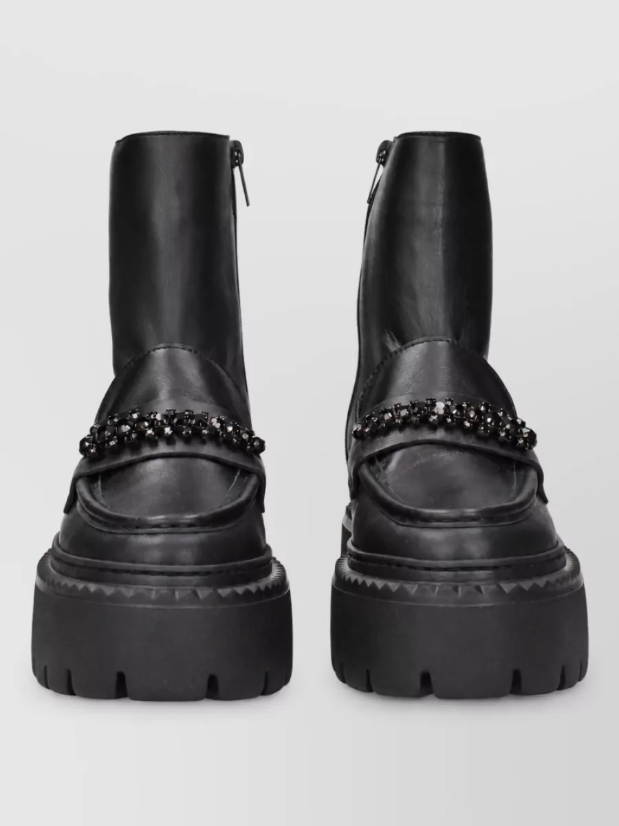 Jimmy Choo leather ankle boots