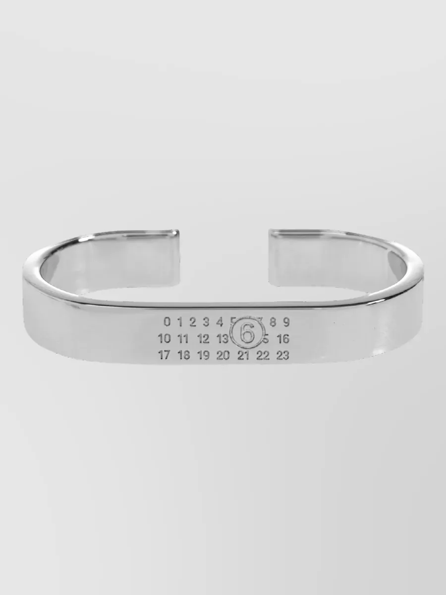 Mm6 Maison Margiela brass double ring