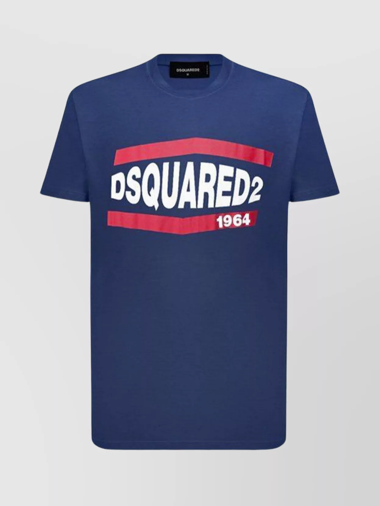 Dsquared2 Crew Neck Short Sleeves T-shirt In Blue