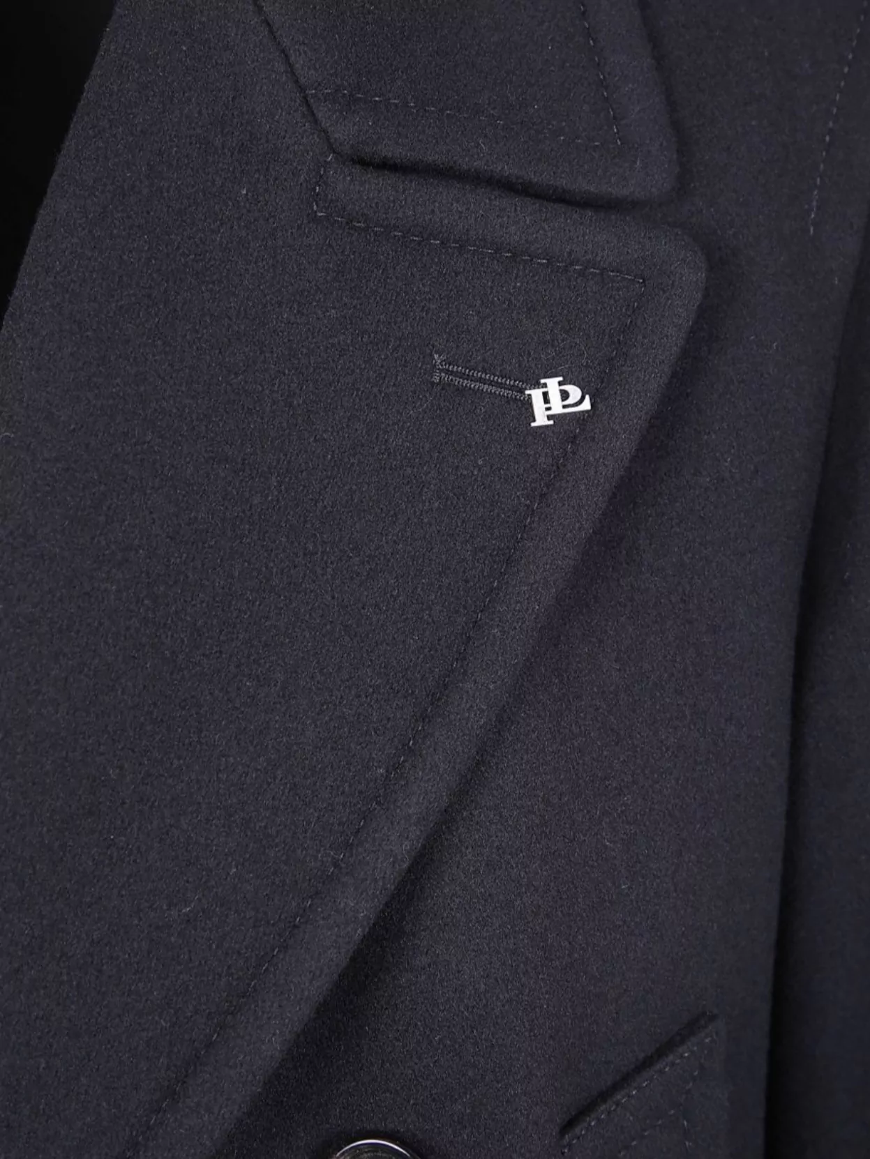 Tagliatore Men's Long Double-Breasted Coat