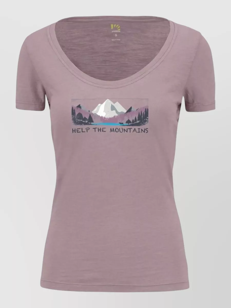 KARPOS cotton short sleeve t-shirt