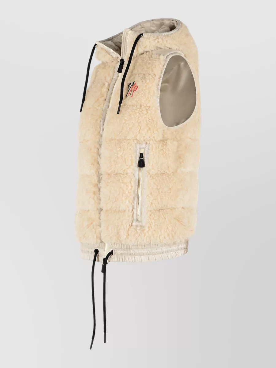 Moncler Grenoble Quilted hooded vest