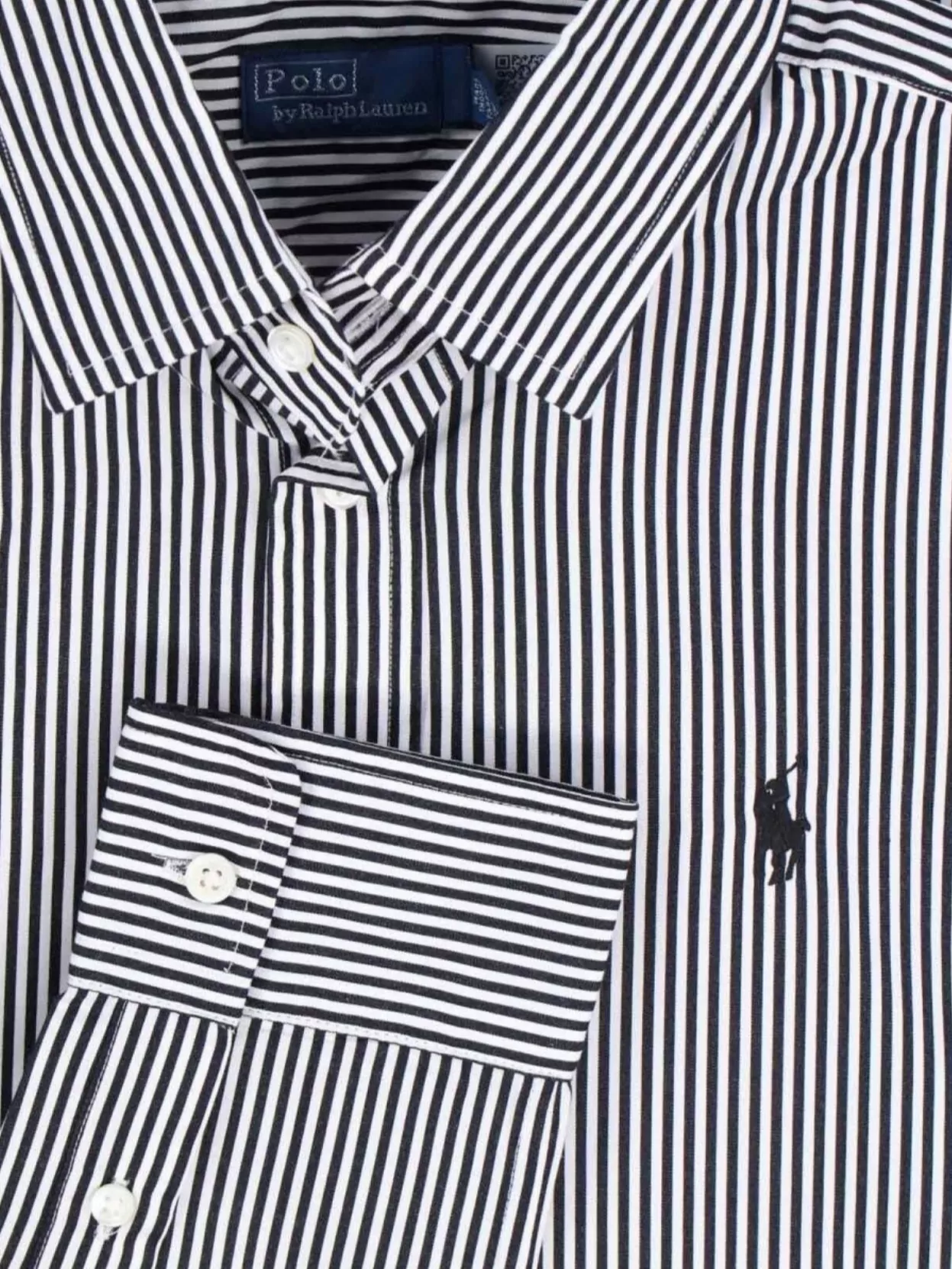 Polo Ralph Lauren Striped Long Sleeve Button-Down Top
