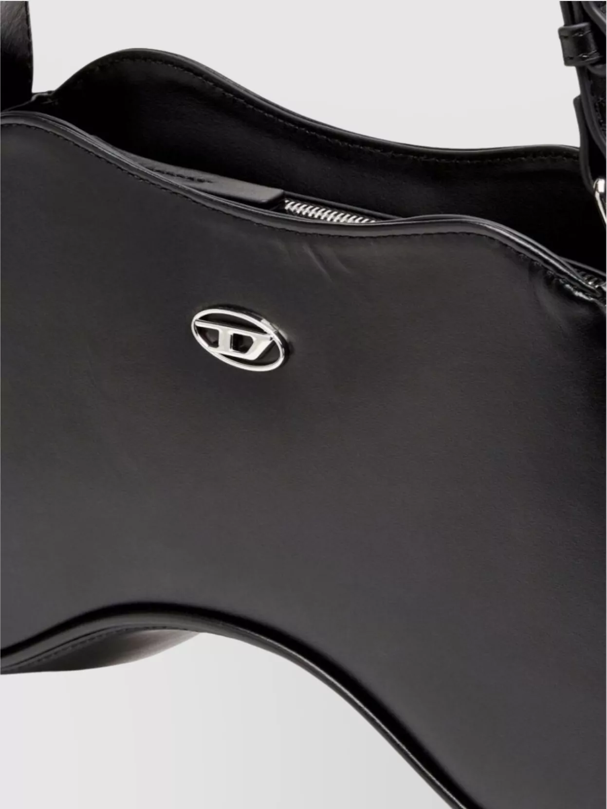 Diesel Play Leather Shoulder Bag