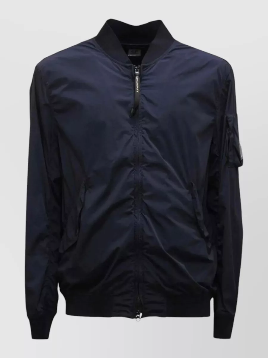 C.p. Company Nylon Regular-Fit Single-Breasted Coat