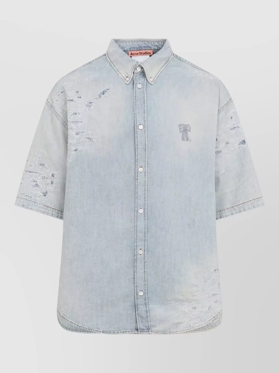 Acne Studios Oversized Short-Sleeve Shirt