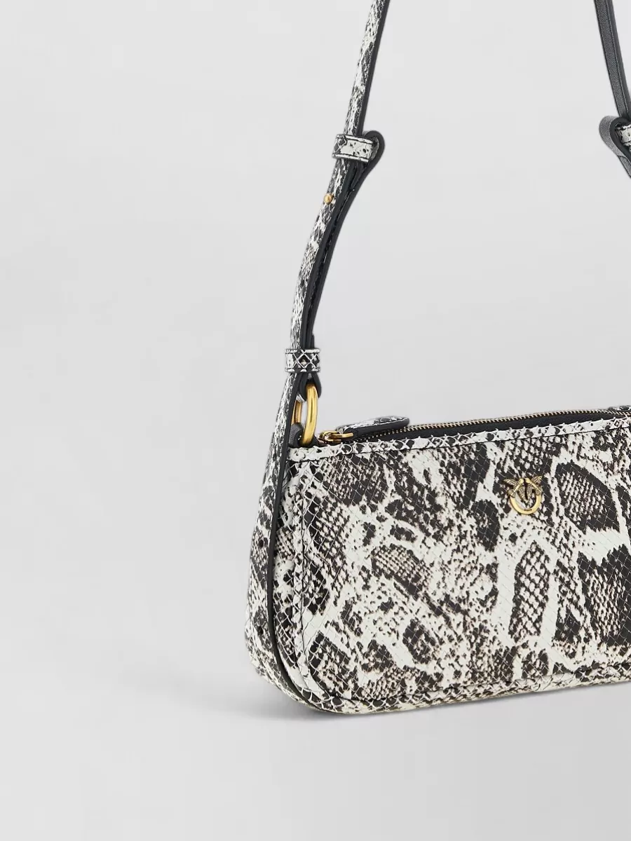 Pinko Love Bag Calfskin Leather Shoulder Bag