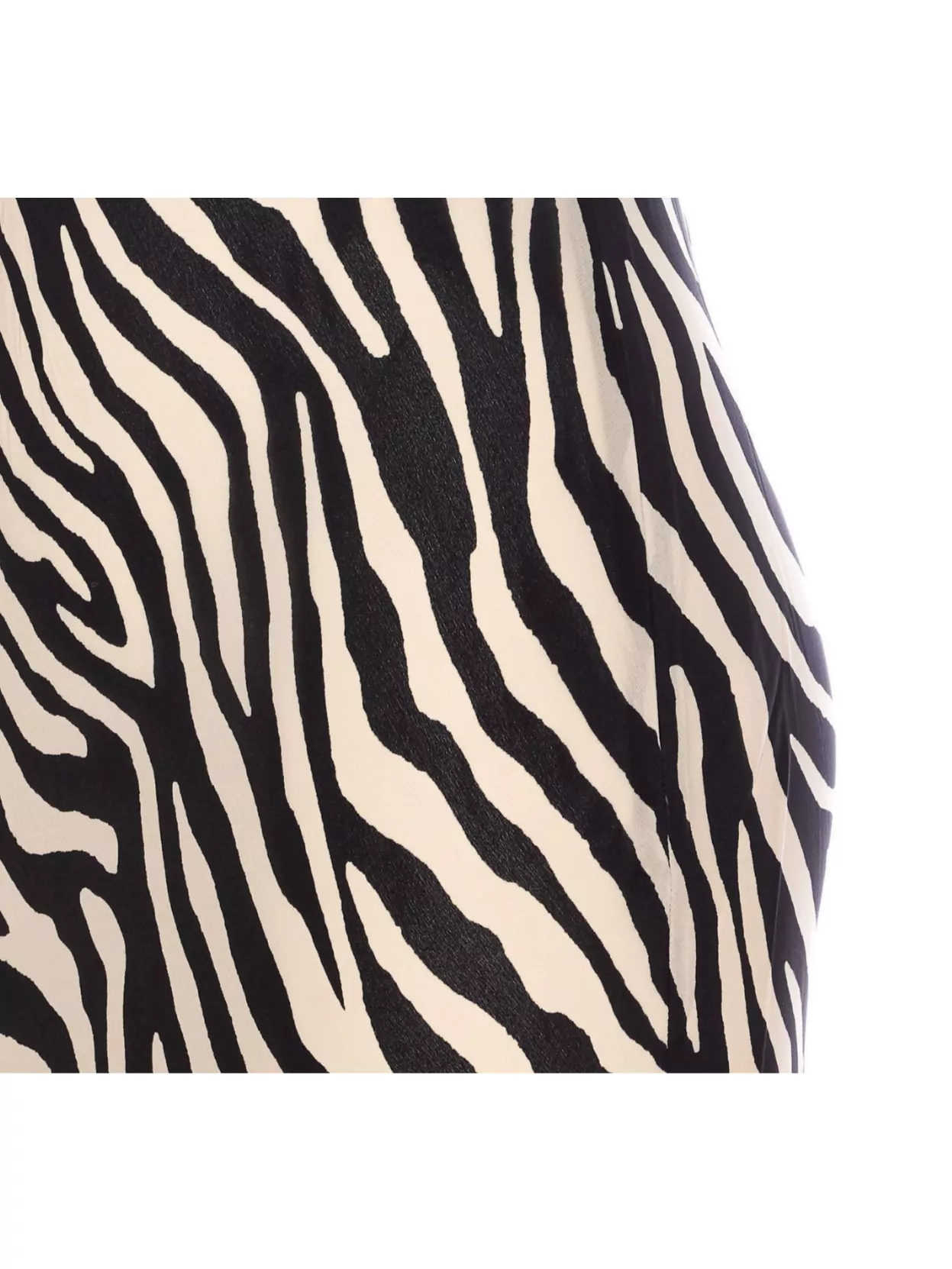 Shop Rixo London Zebra Print V-neck Knee Length Dress