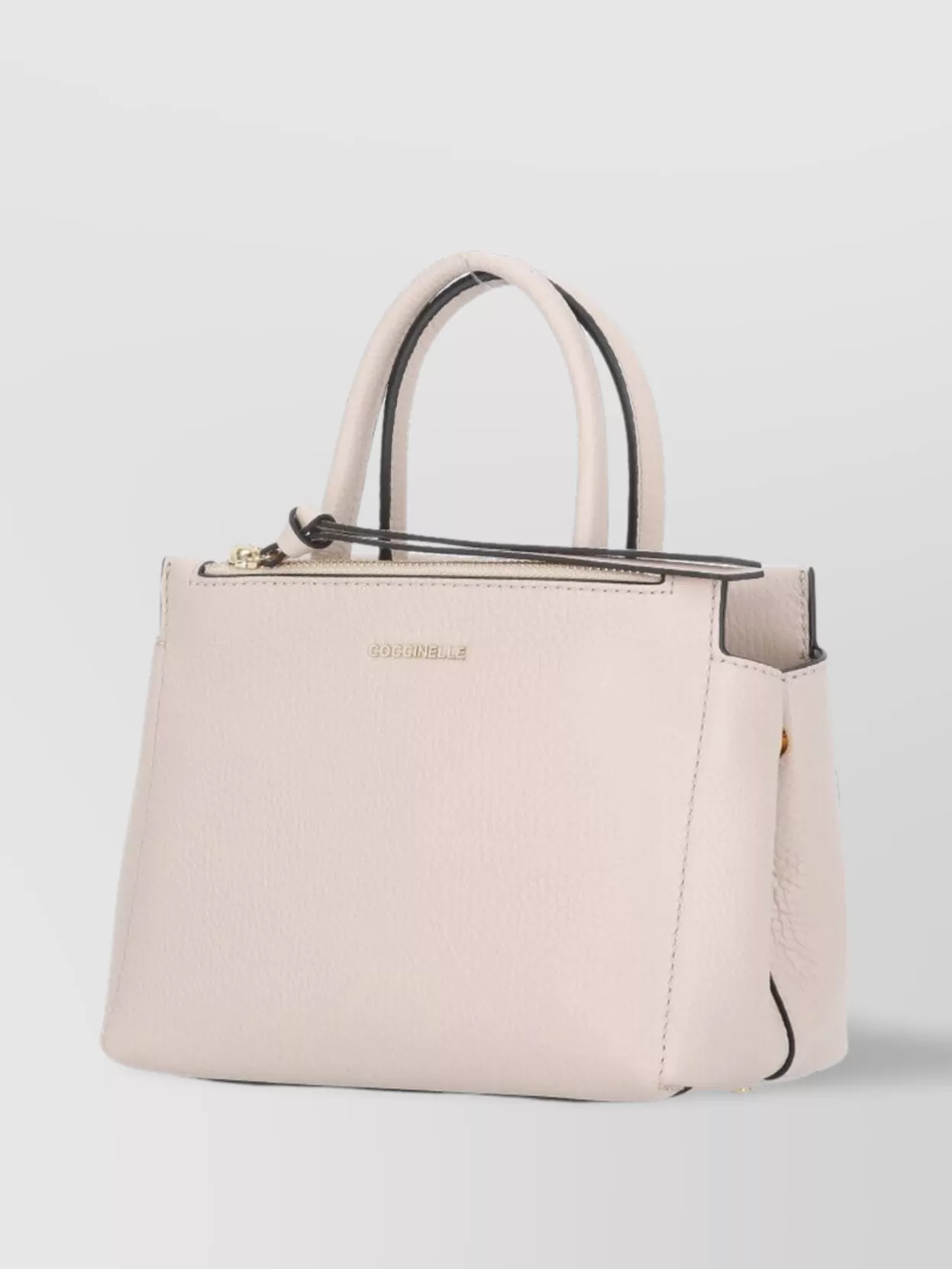 Coccinelle Pebbled Leather Shoulder Bag