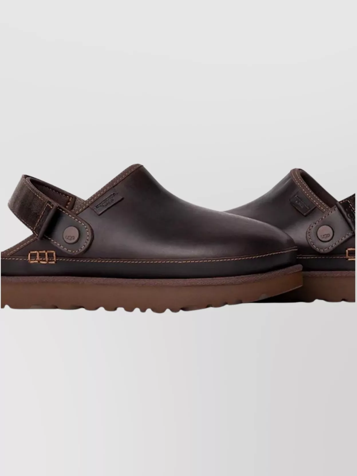 Ugg Leather Slingback Sandals Eva Outsole