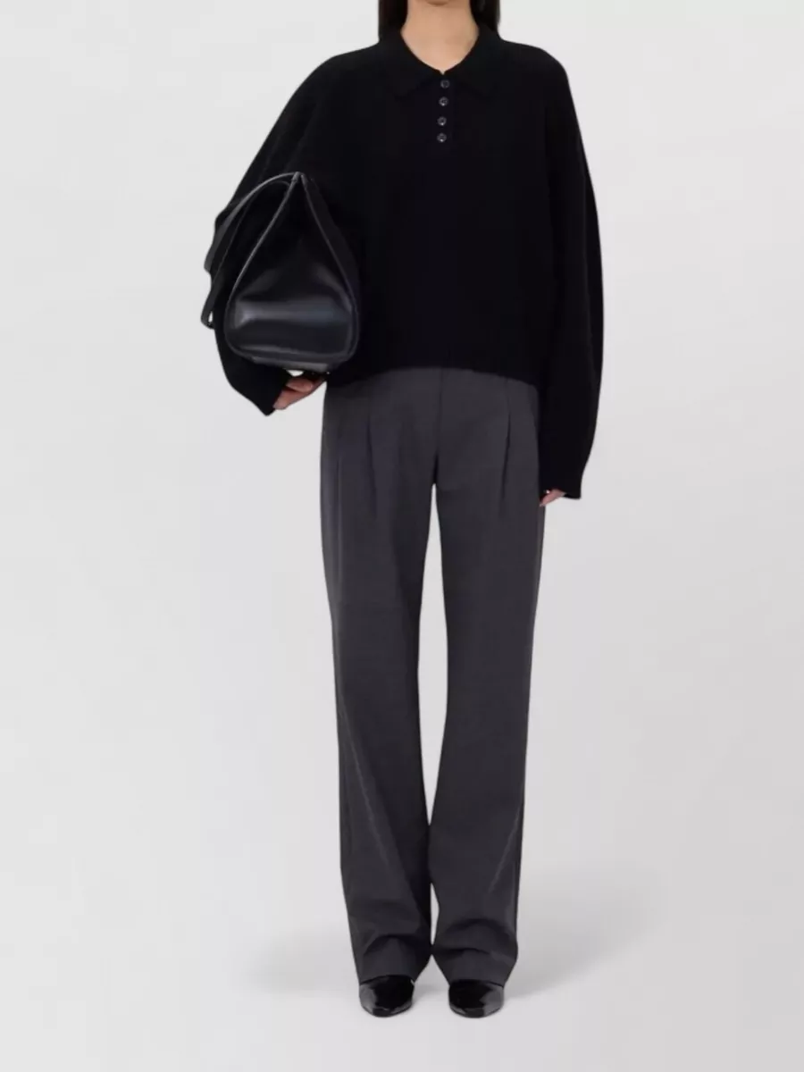 Loulou Studio Cashmere Buttoned Jumper