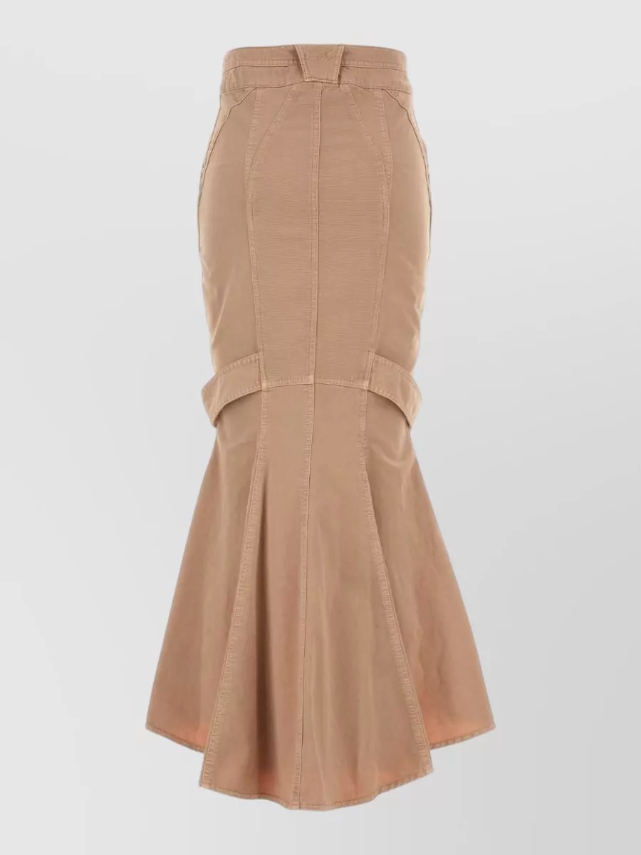 Blumarine Denim Asymmetric Skirt