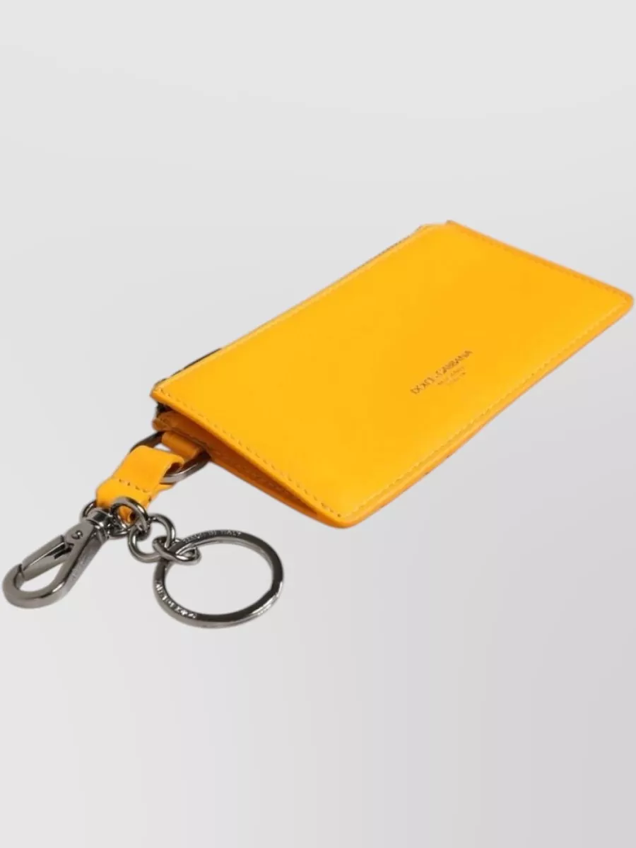 Dolce&Gabbana Leather Keyring Card Holder