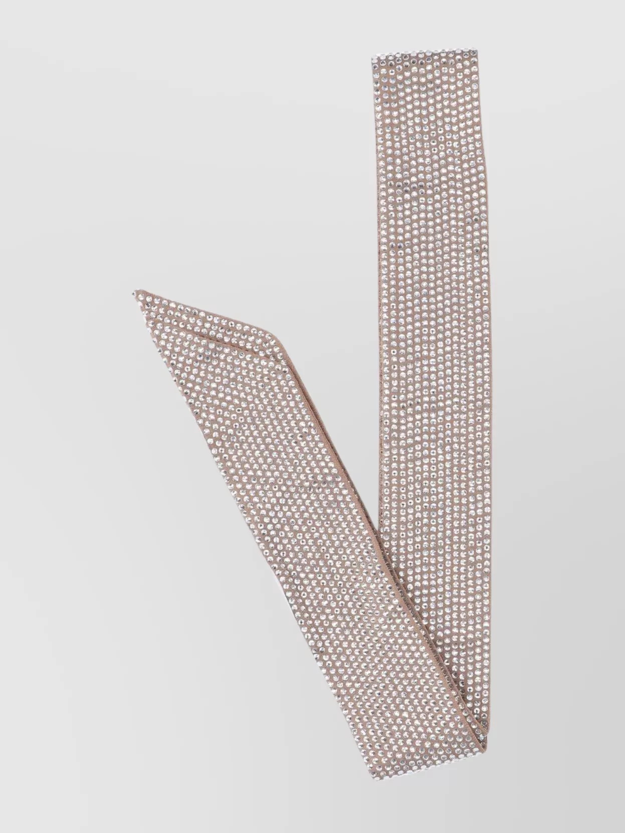 Giuseppe Di Morabito Embellished Scarf With Pointed Ends And Rhinestone Detailing