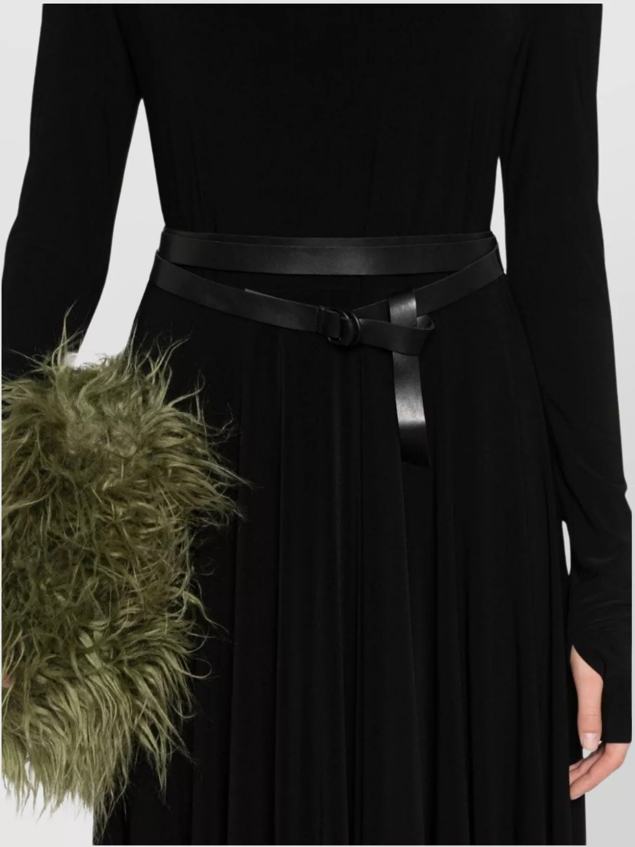 Norma Kamali Long Dress High Neck